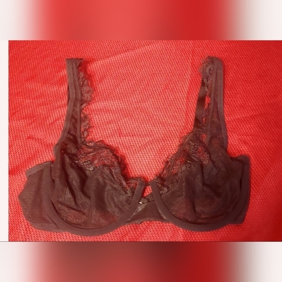 VICTORIA'S secret black very sexy  unlined bras in excellent condition size 34DD - Picture 4 of 16
